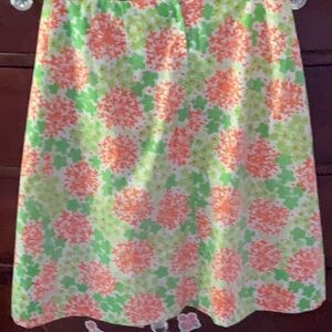 Lilly Pulitzer Vintage The Lilly Floral Print Skirt